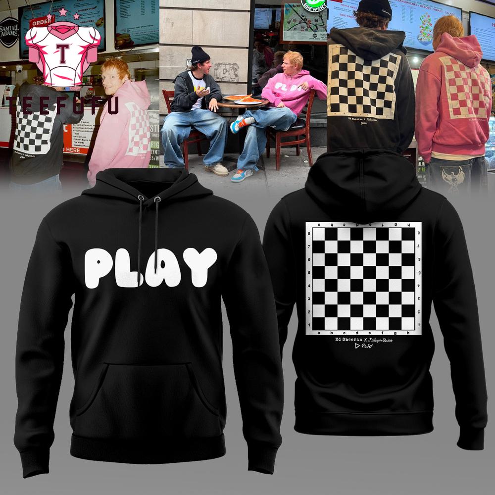Ed Sheeran The +−=÷× Tour 2025 Black Hoodie
